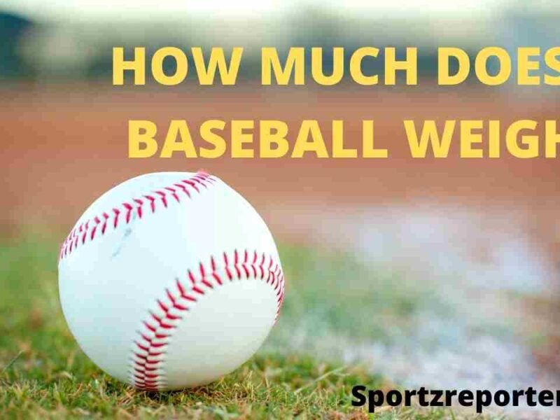 HOW MUCH DOES A BASEBALL WEIGH